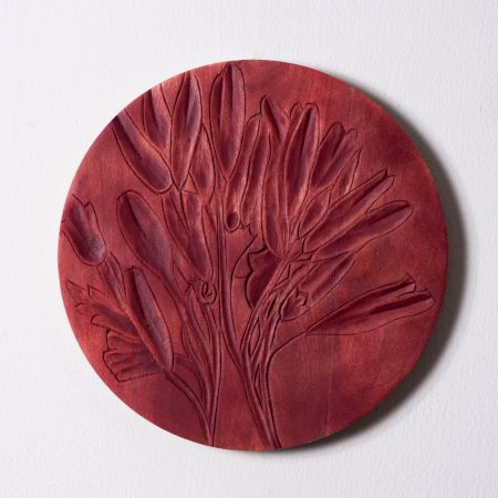 Paradise Bloom Wall Plate Set of 6